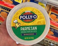 Polly o shredded parmesan cheese