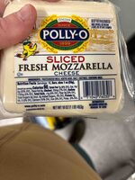 Sliced Fresh Mozzarella Cheese