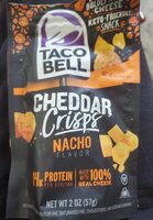 Taco Bell Cheddar Crisps