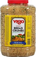 Vigo italian style seasoned bread crumbs