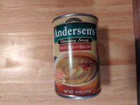 Split pea soup with bacon