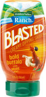 Ranch blasted bold buffalo creamy dipping sauce