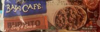 Burrito beef and bean