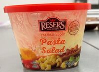 Cheddar bacon pasta salad