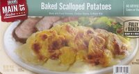 Baked scalloped potatoes