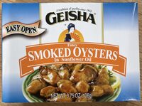 Smoked Oysters In Sunflower Oil