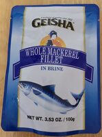Whole Mackerel Fillet In Brine