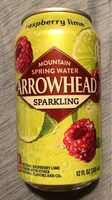 Arrowhead Sparkling Water (Raspberry Lime)