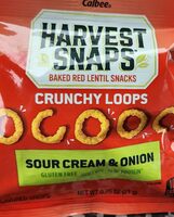 Crunchy Loops Sour Cream & Onion