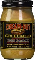Cream nut peanut butter crnchy ntrl