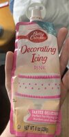 Pink icing