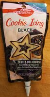 Black Cookie Icing