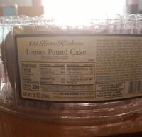 Lemon pound cake