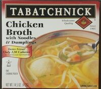 Chicken Broth With Noodles & Dumplings