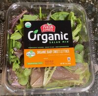 Organic baby sweet lettuce