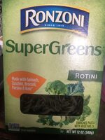 Ronzoni, supergreens, rotini pasta