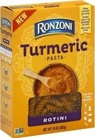 Turmeric rotini pasta
