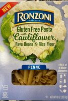 Gluten free pasta with Cauliflower, fava beans and rice flour