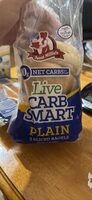 Live Carb Smart Plain 5 Sliced Bagels