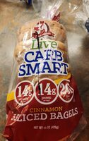 Carb Smart Cinnamon Bagels