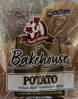 Potato Artisan Hamburger Buns
