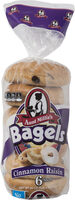 Cinnamon Raisin Bagels