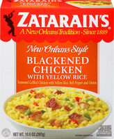 Blackened Chicken With Yellow Rice