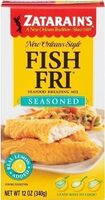 Coating mix fish fry seasoned