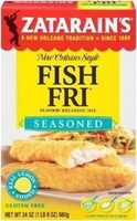 Seasoned Seafood Fish Fri Breading Mix