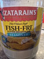 Zatarain's, fish-fri, seasoned