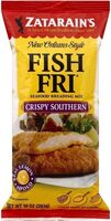 Zatarain's new orleans style fish fri seafood