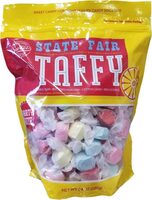 State fair flavored taffy bubble gum buttered
