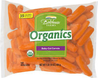 Organics baby cut carrots