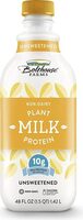 Plant protein milk unsweetened