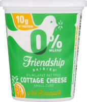 0% Milkfat Fat Free Small Curd Cottage Cheese
