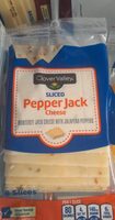 Sliced pepper jack cheese