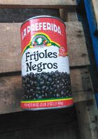 La preferida, black beans