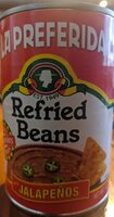 Refried beans with jalapenos