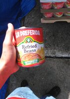 La preferida, chunky style refried beans