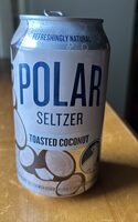 Seltzer water toasted coconut