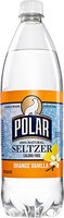 Polar orange vanilla seltzer