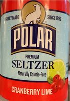 Cranberry Lime Seltzer