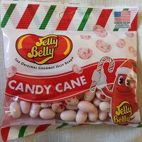 Candy Cane Jelly Beans