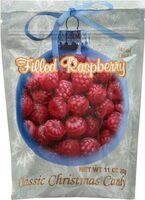 Classic Christmas Candy, Filled Raspberry