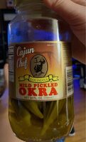 Mild pickled okra