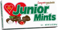 Heart Shaped Creamy Mints In Pure Chocolate
