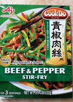 Sauce pour sauté de bœuf et piment vert