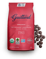 7740FT Organic 74% Cacao Bittersweet Chocolate Baking Wafers