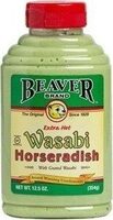 Extra hot wasabi horseradish