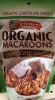 Organic Macaroons Chocolate  Drizzle